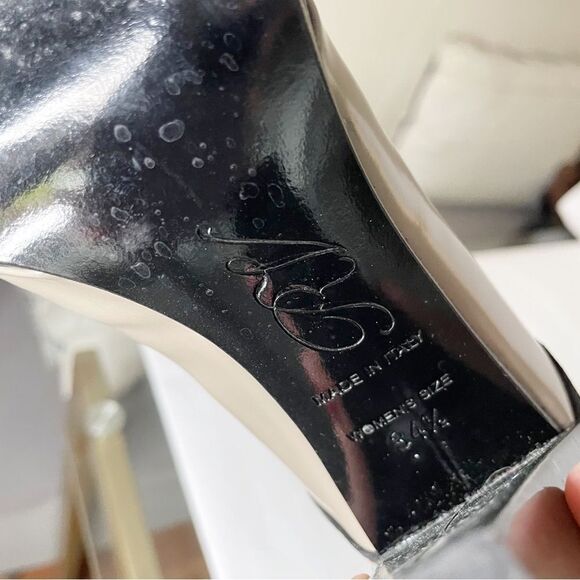 Roger Vivier high shaft  heeled Ankle Boots Colorblock 34.5 made in Italy - Picture 5 of 15